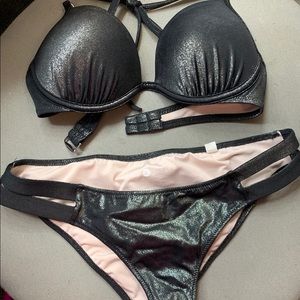 SOLD! Brand new metallic bikini